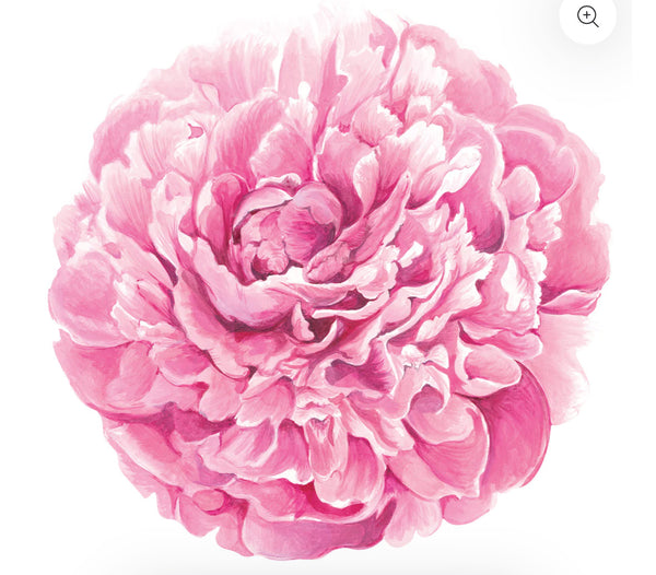 Die-Cut Peony Placemat
