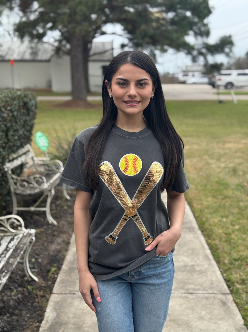 Softball with Bats Tee