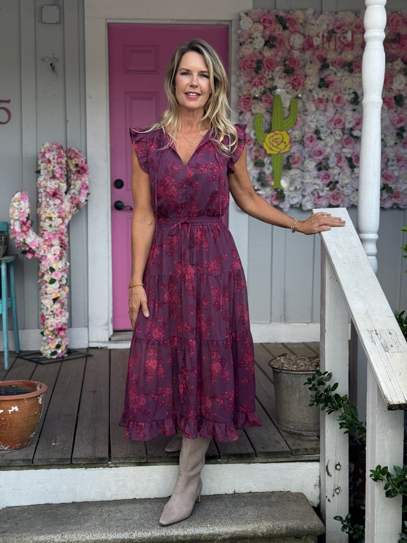 Regina Floral Dress