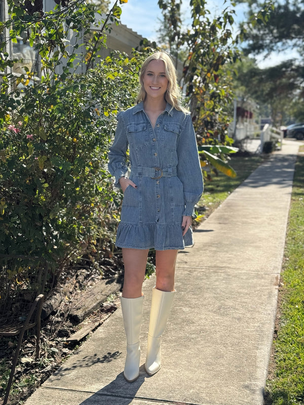 Josephine Denim Dress