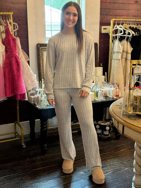 EMMA RIB PANT – Cactus Flower