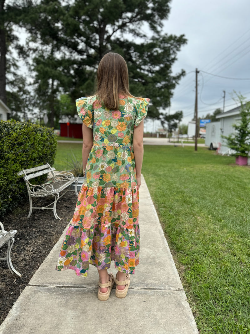 Three Dahlia’s Dress