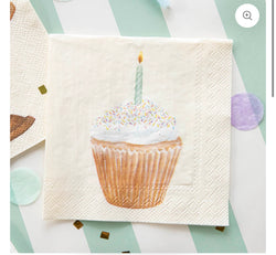 Birthday Cake Guest Napkin