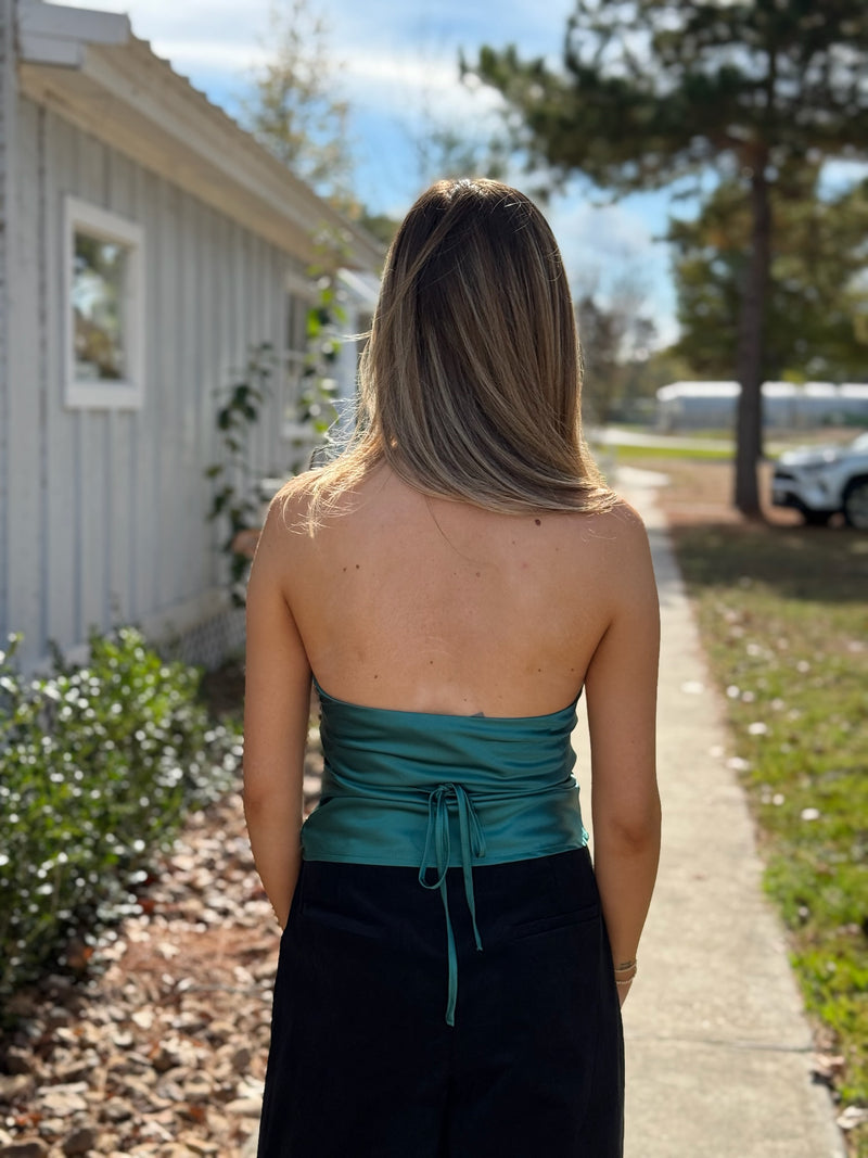 Anastasia Emerald Top