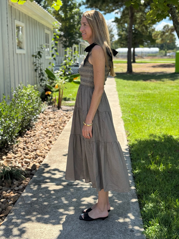 Calista Taupe Dress