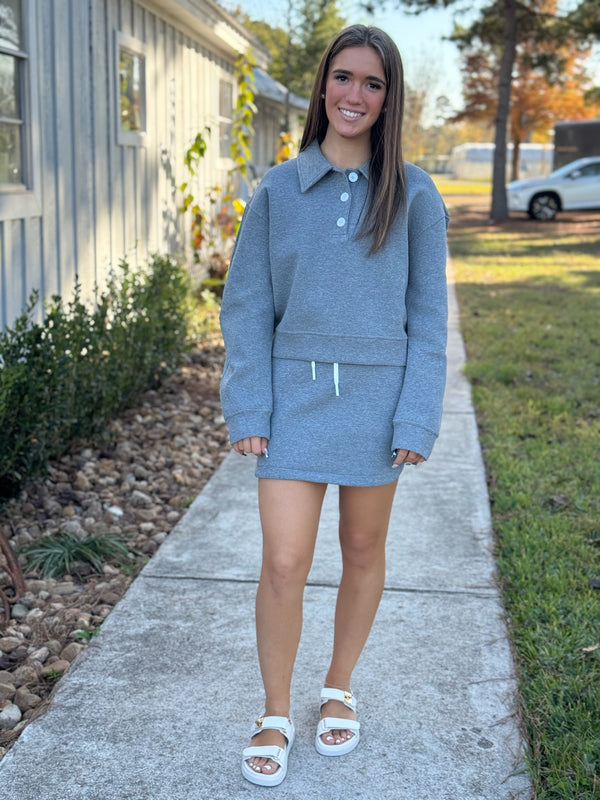 Eloise Scuba Mini Skirt