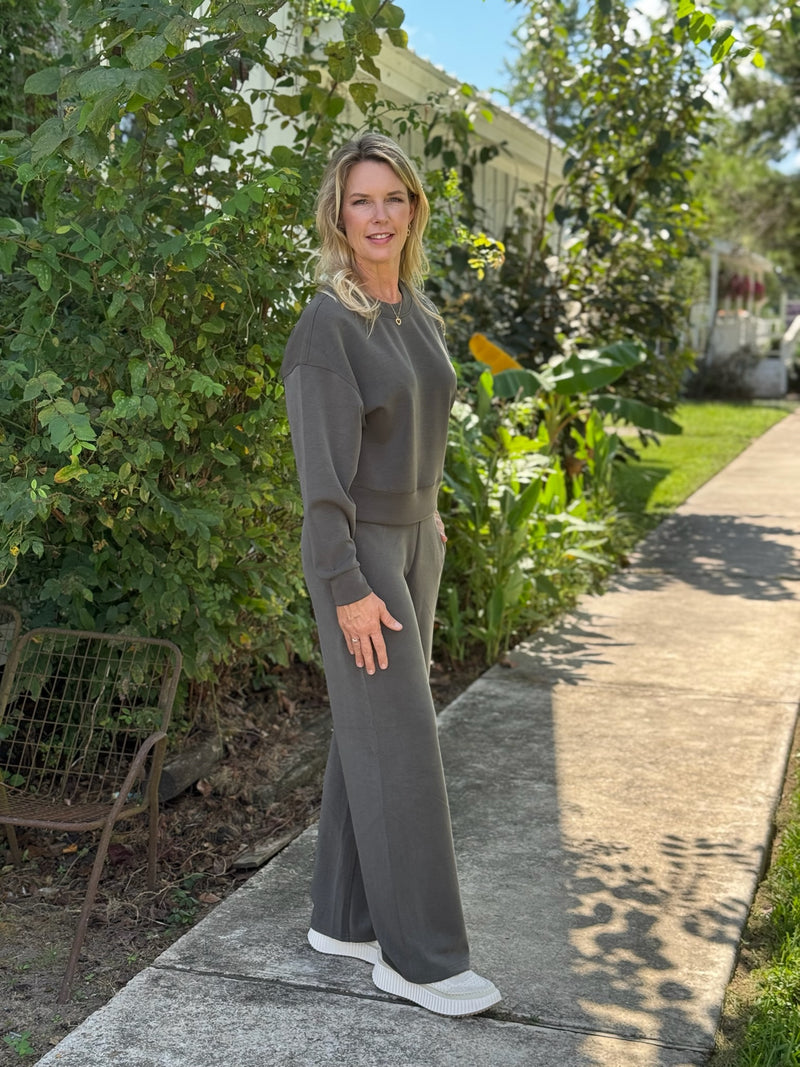 LUCIE SUPER SOFT MODAL LONG SLEEVE PULLOVER