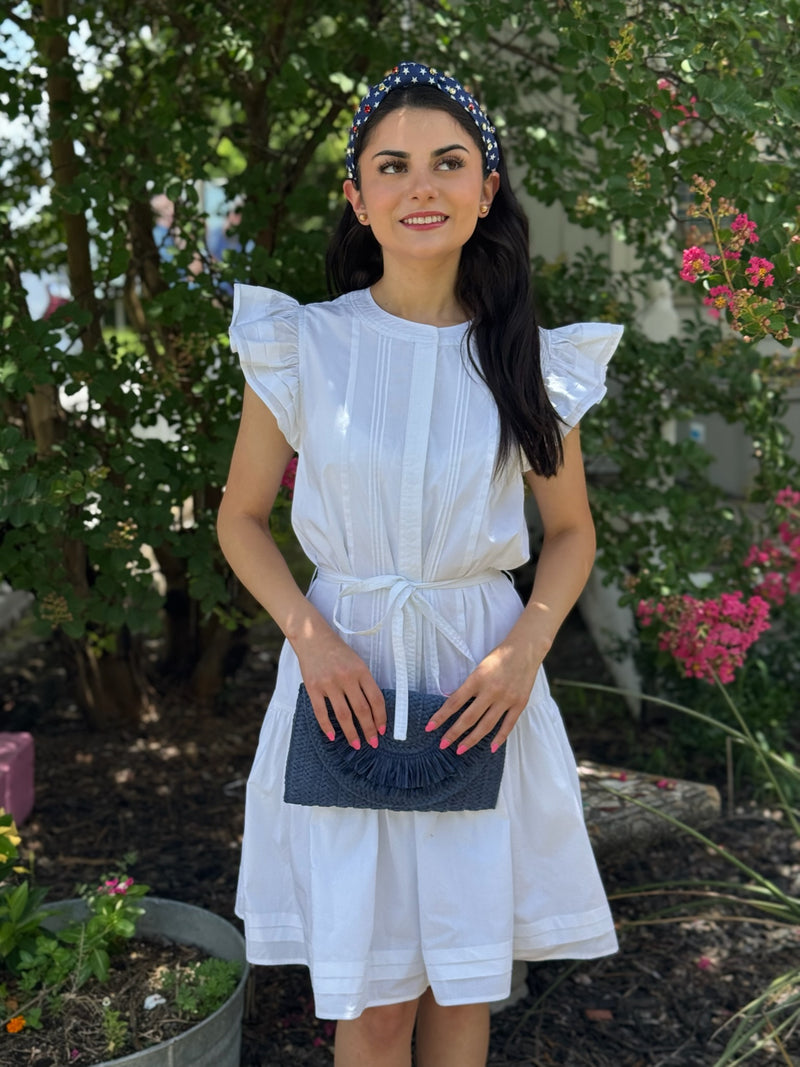 Ophelia White Mini Dress