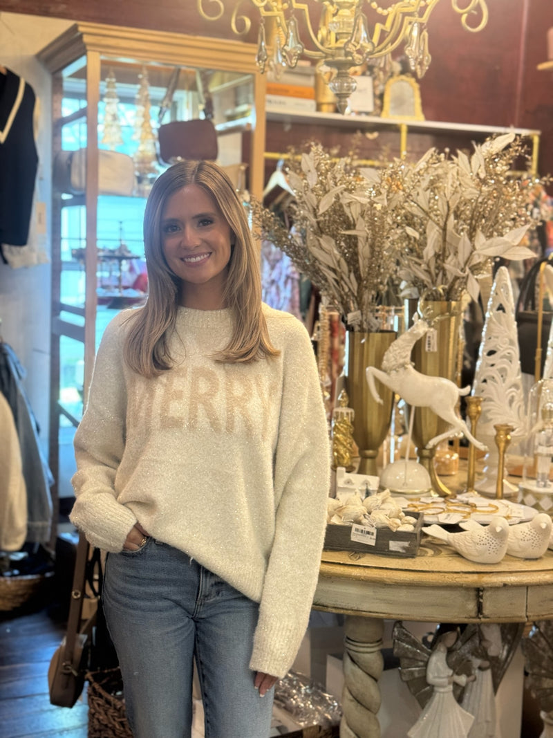 Merry Gold Sweater Warm White