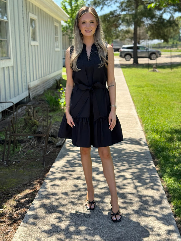 Cora Black Dress