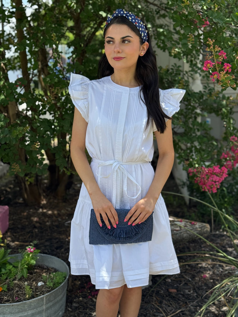 Ophelia White Mini Dress