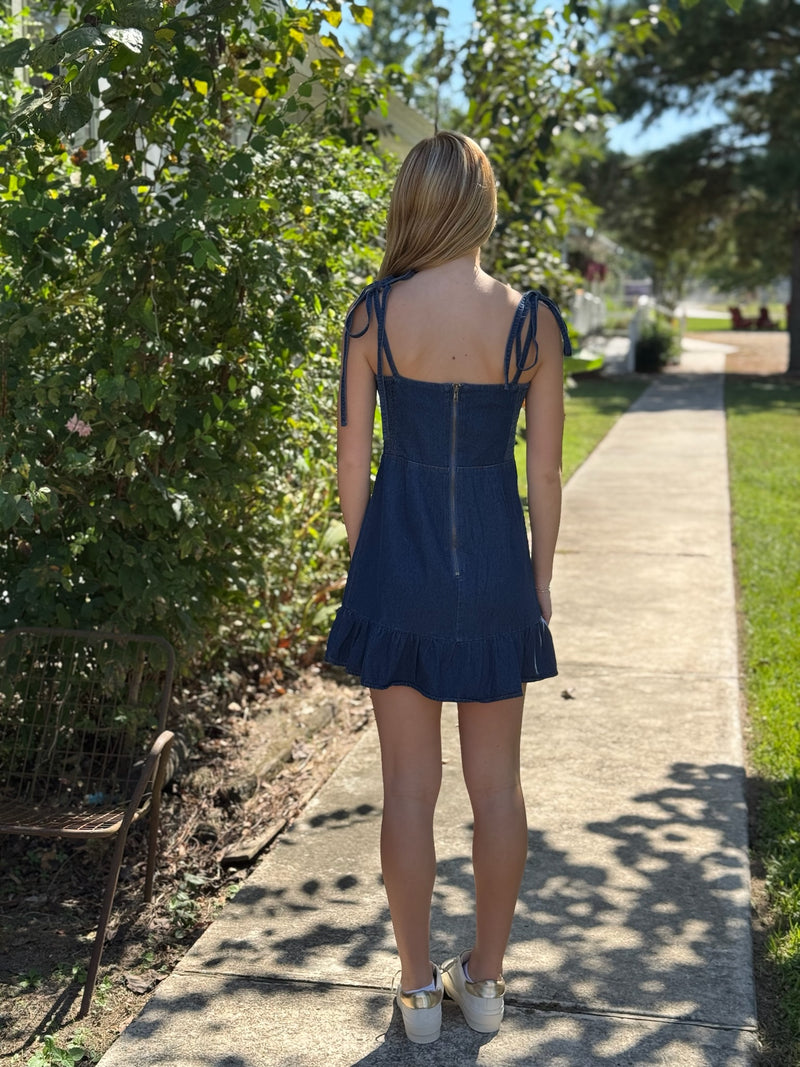 Emmy Denim Mini Dress