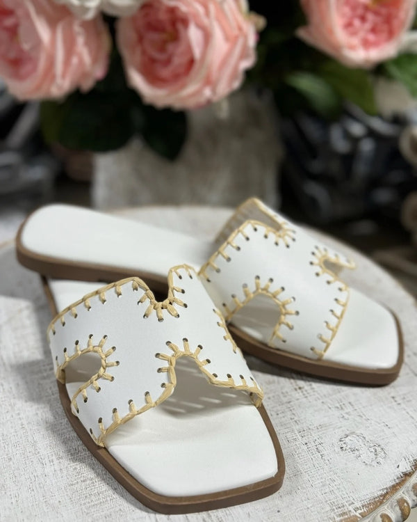 Finity Sandals White