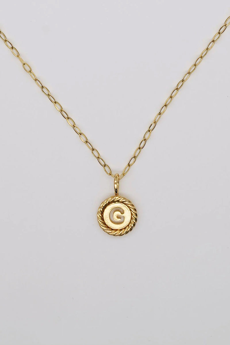 Sealed with Love Initial Necklace