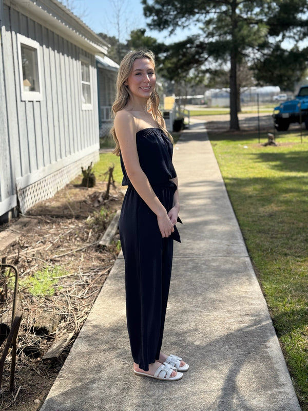 Free Spirit Jumpsuit - Navy