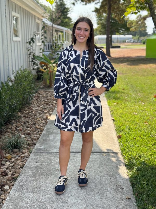 Darla Dark Navy Dress