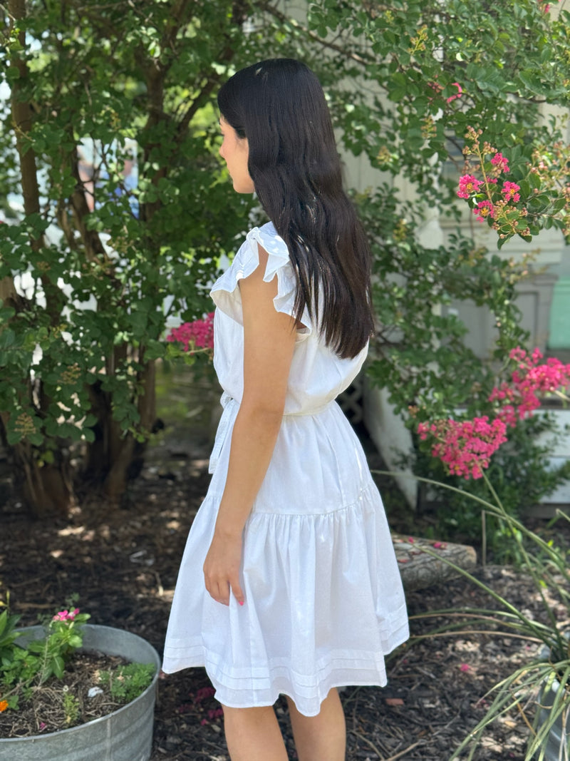Ophelia White Mini Dress