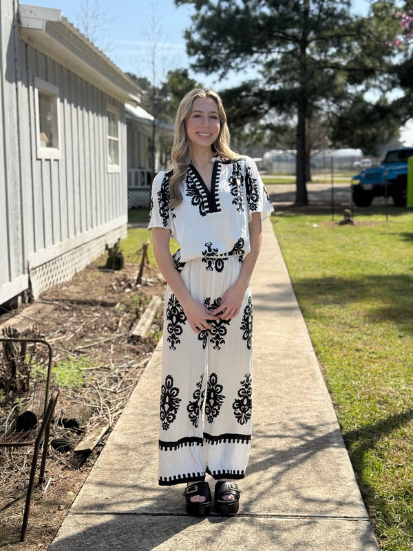 Alicia Wide Leg Pants