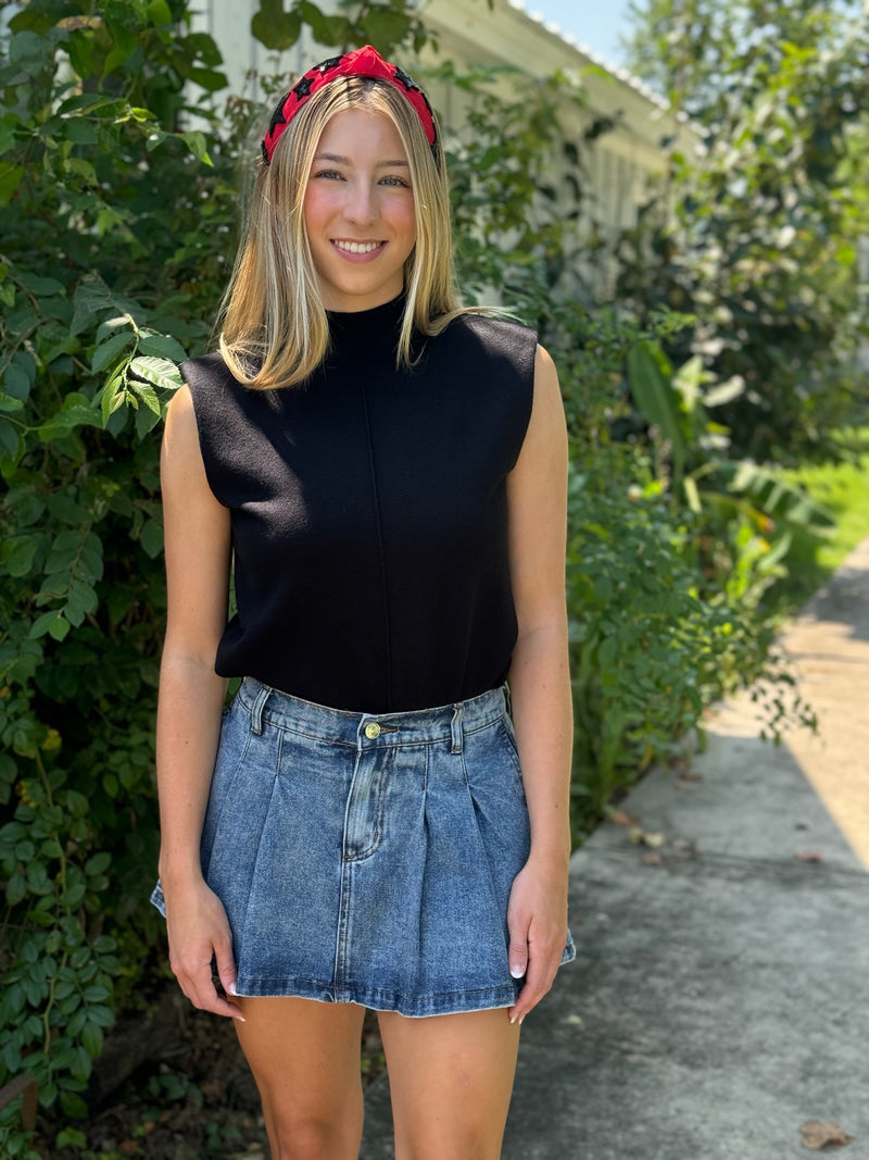 Harlowe Denim Skort