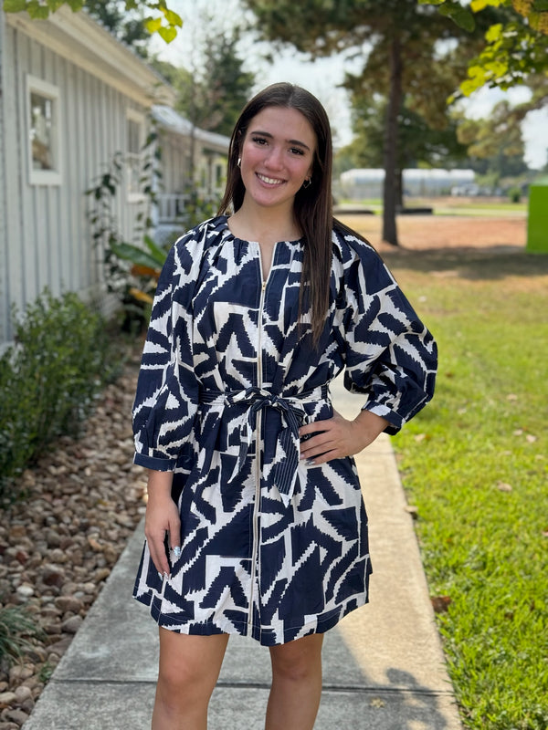 Darla Dark Navy Dress