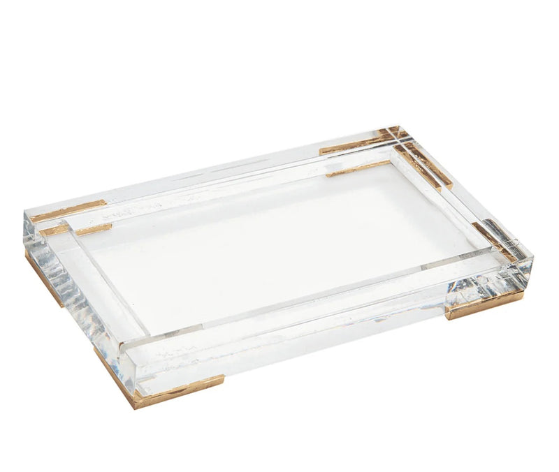 Lucite Bath and Body Counter Tray