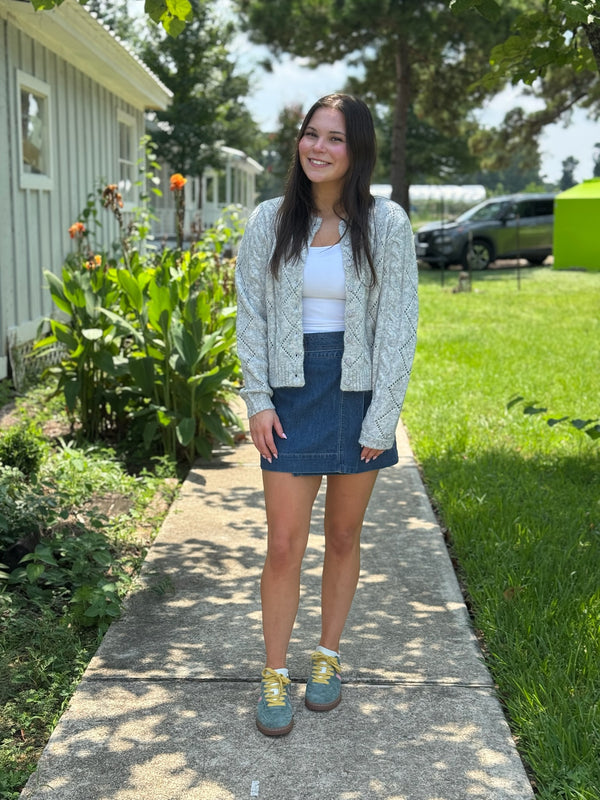 Ava Denim Skirt