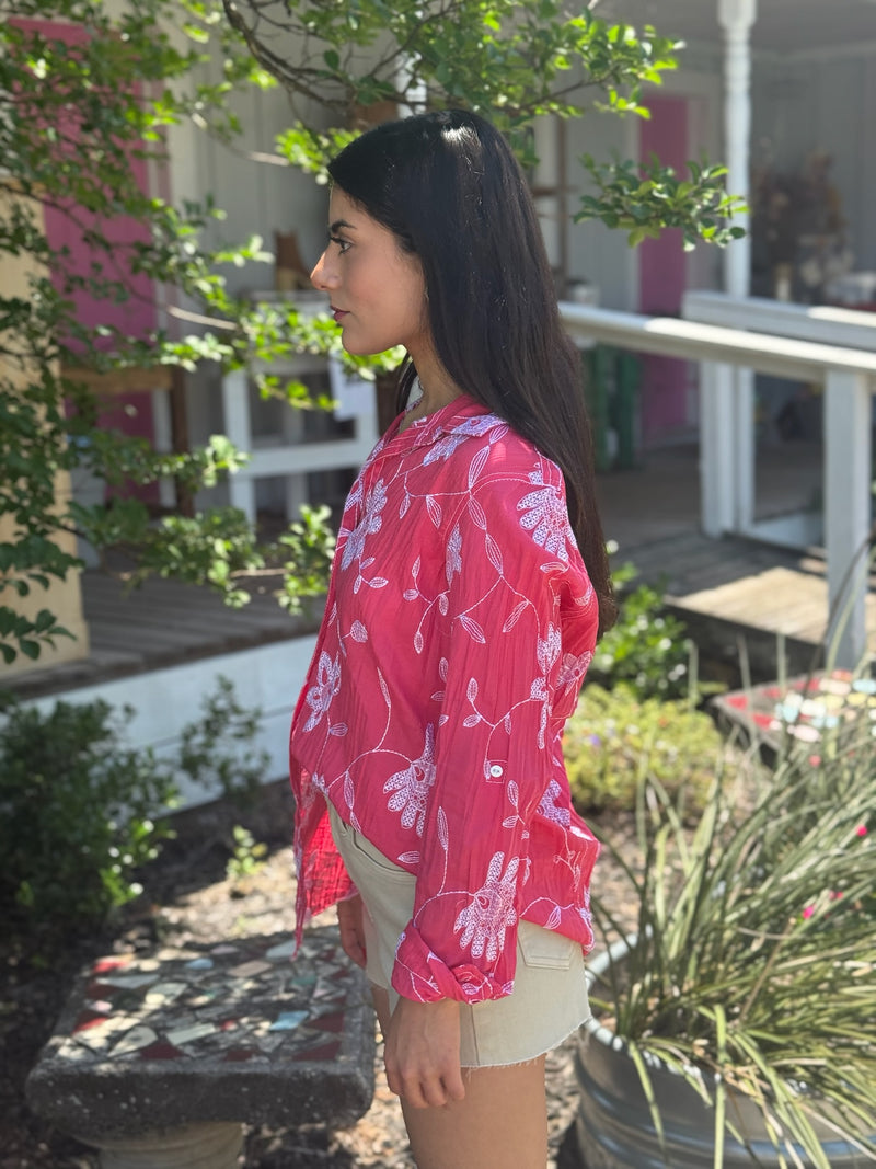 Flora Super High Rise Shorts with Raw Hem