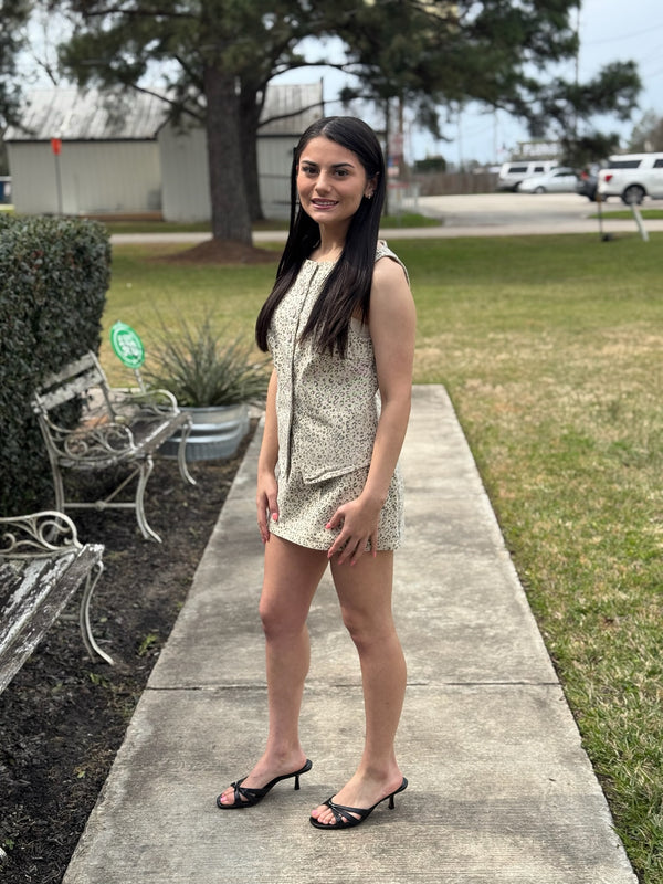 Hana Low Waist Mini Skirt