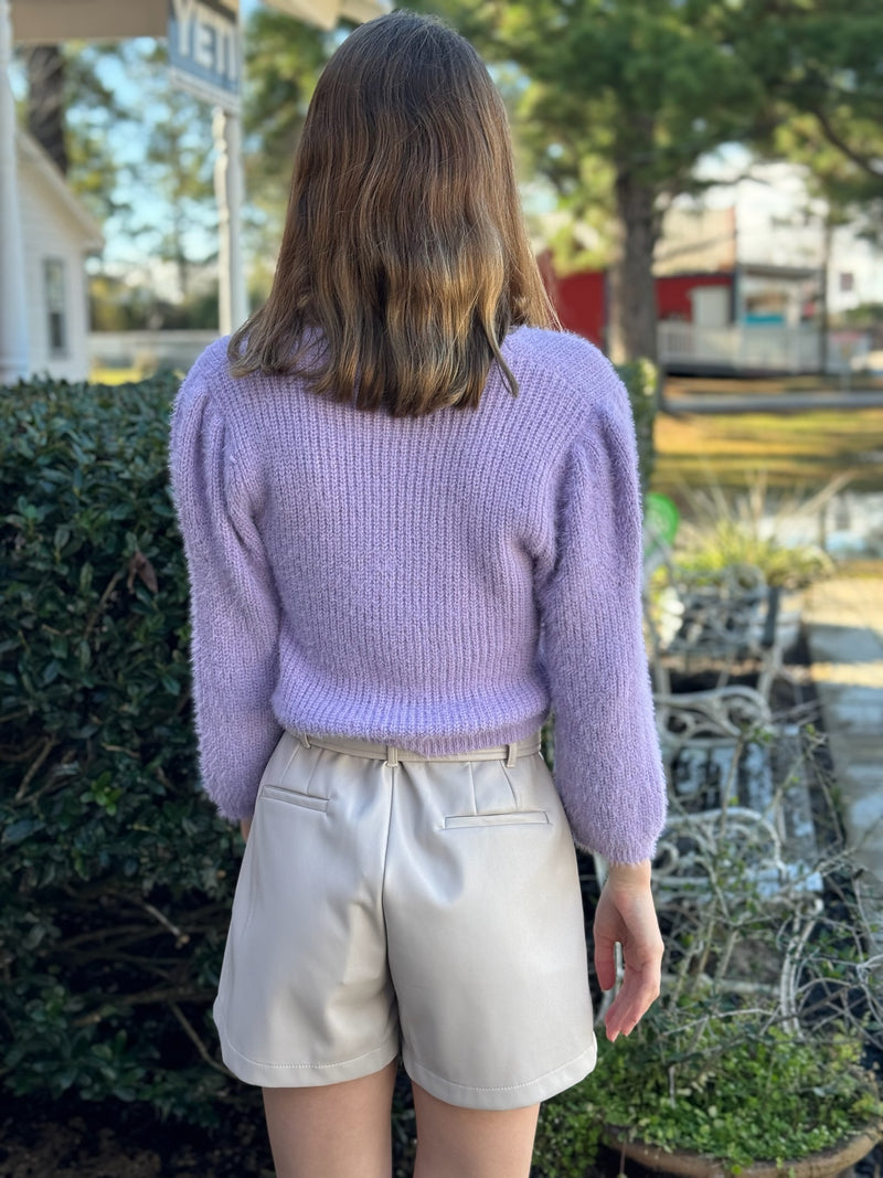 Anise Cut Out Sweater