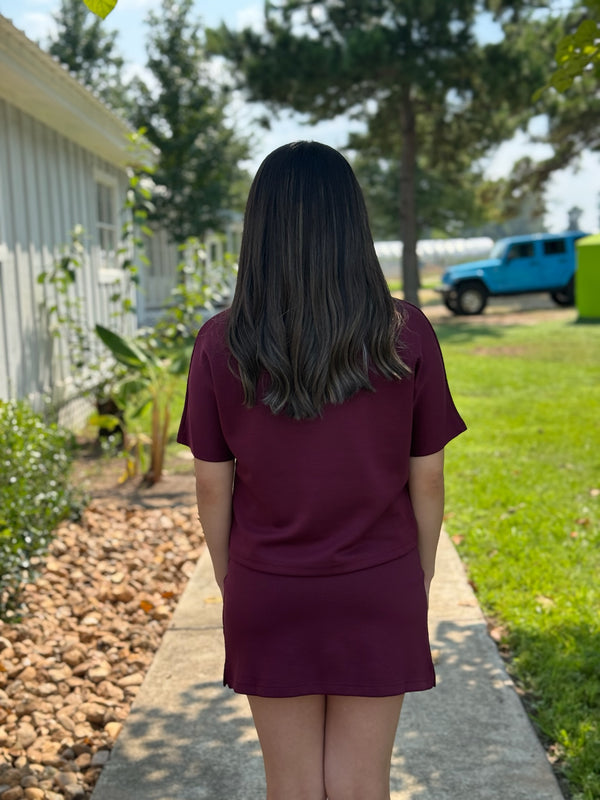 Butter Modal Skort - Port