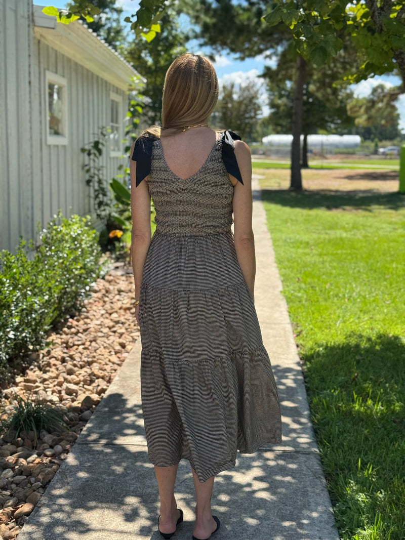 Calista Taupe Dress