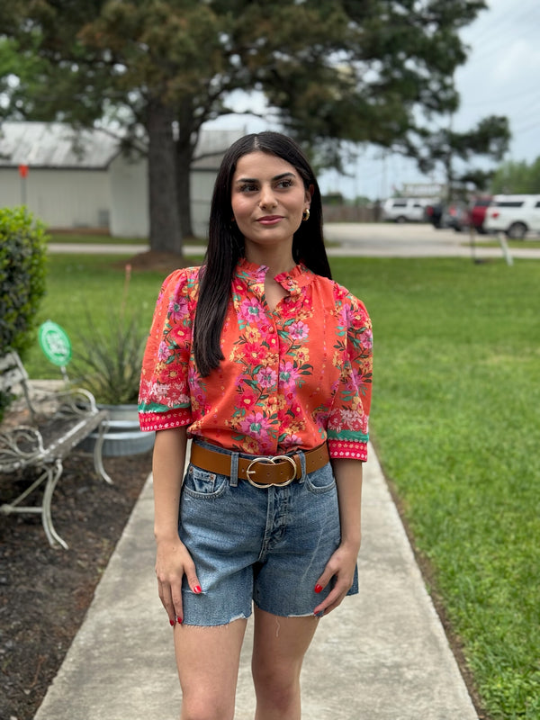 Harper Button Down Top
