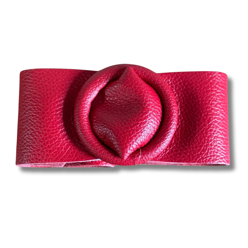 Emilia Leather Circle Belt