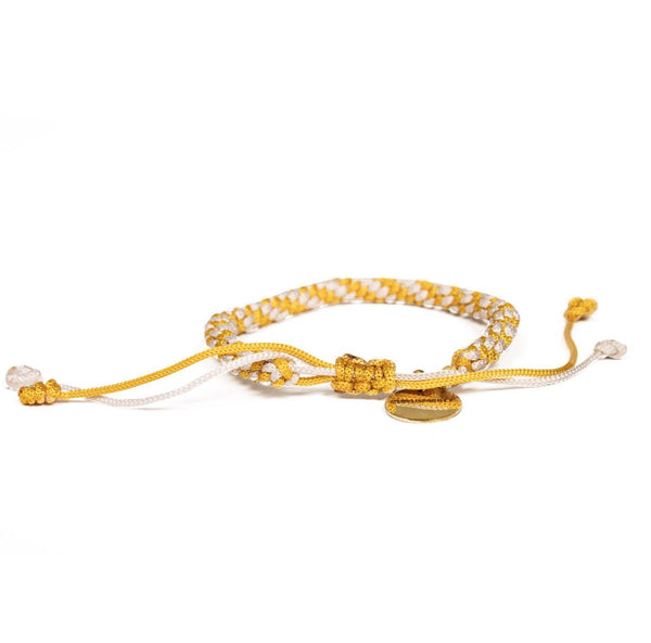 Dragon Bracelet Yellow & White