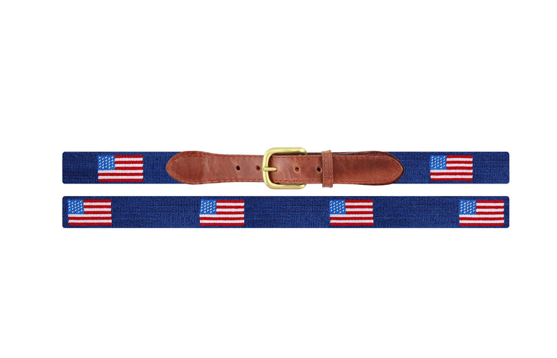 American Flag Belt (Classic Navy)