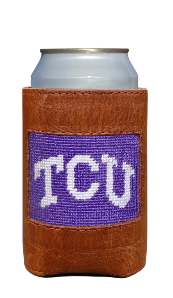 TCU Can Cooler (Purple)