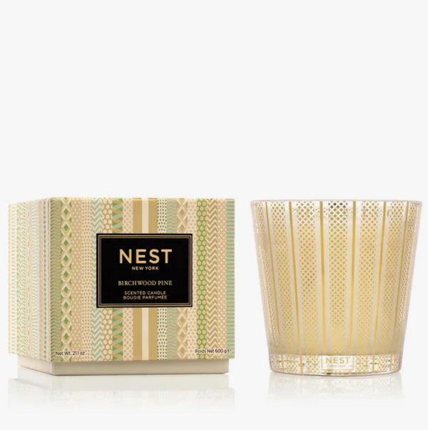 NEST 3-Wick Candle - Birchwood Pine