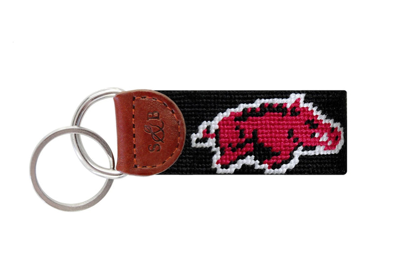 Arkansas Key Fob (Black)