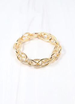Cobie Link Bracelet - Gold