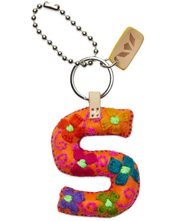 Felt Letter Charm