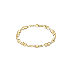 Hope Unwritten 5mm Bead Bracelet - Gold