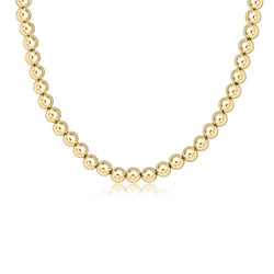 15" Choker Classic Gold 7mm Bead