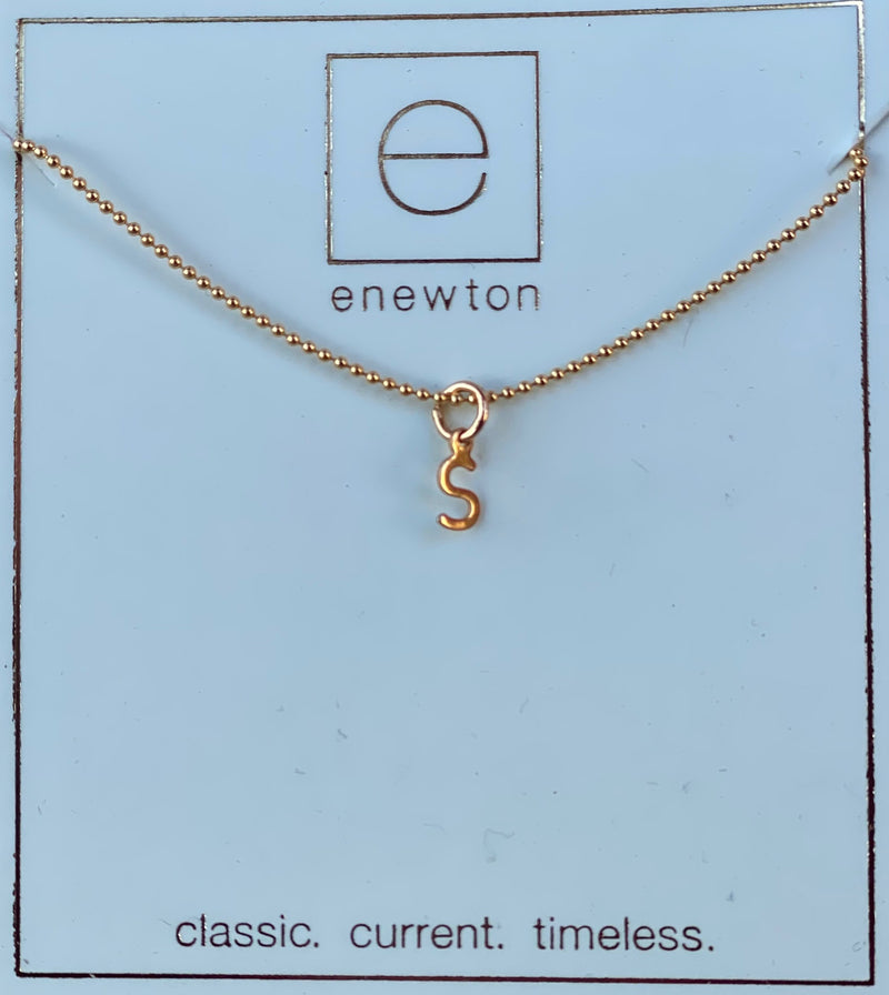 16" Necklace Gold - Respect Gold Charm