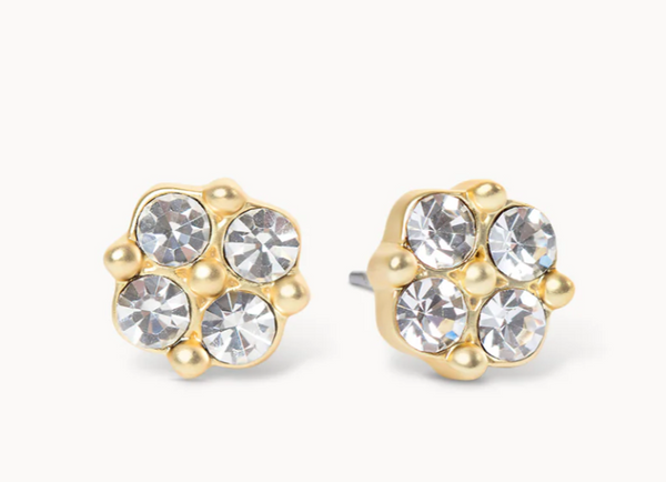 Sea La Vie Stud Earrings Blessed/Crystal Clover