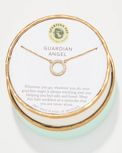 Sea La Vie Necklace 18" Guardian Angel/Halo