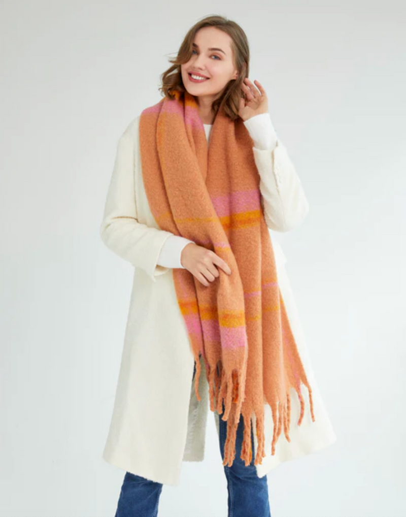 Salom Scarf - Rust