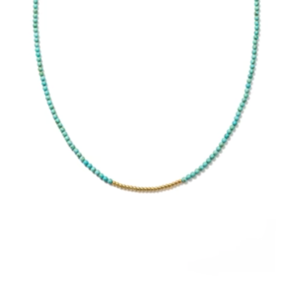 Turquoise Beaded Necklace