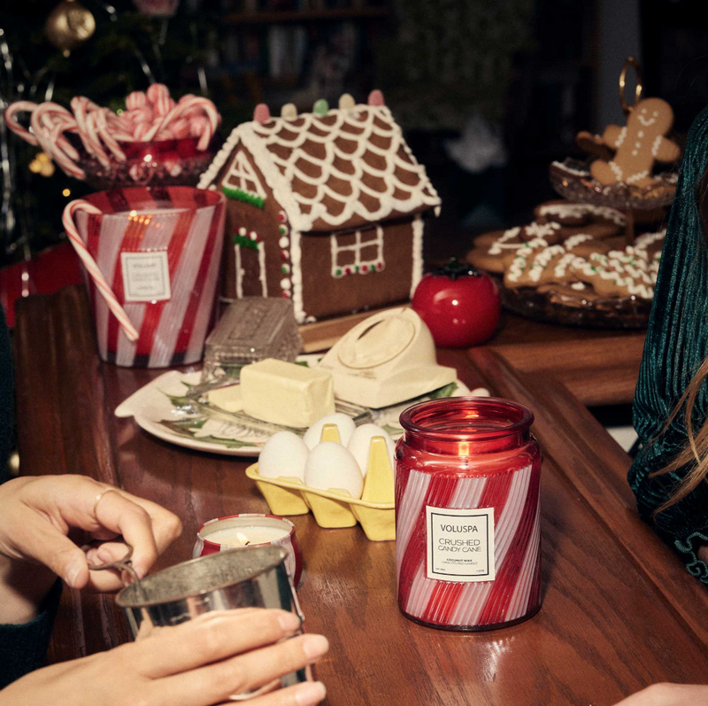 Crushed Candy Cane Large Jar