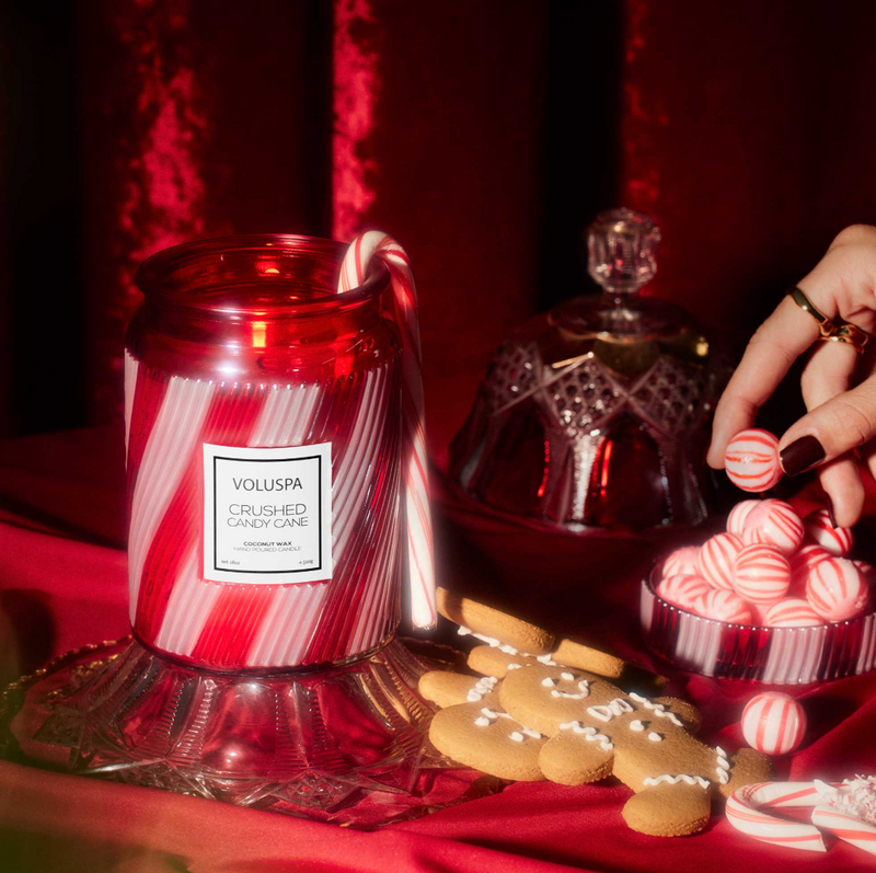 Crushed Candy Cane Large Jar