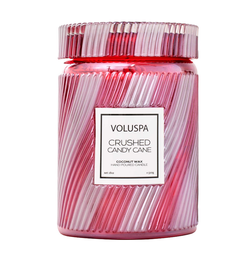 Crushed Candy Cane Large Jar